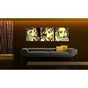 Ručne maľovaný POP Art obraz LICHTENSTEIN | rôzne rozmery (pop art lichtenstein) vyobraziť