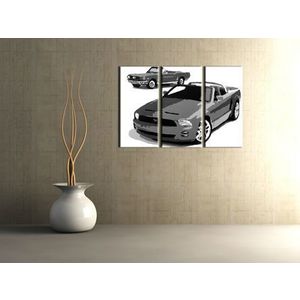 Ručne maľovaný POP Art obraz Ford Mustang | rôzne rozmery (POP ART obrazy) vyobraziť