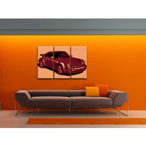 Ručne maľovaný POP Art obraz PORSCHE 911 | rôzne rozmery (POP ART obrazy) vyobraziť