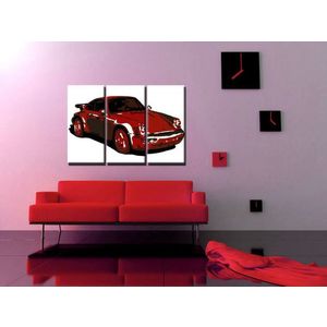 Ručne maľovaný POP Art obraz PORSCHE 911 | rôzne rozmery (POP ART obrazy) vyobraziť