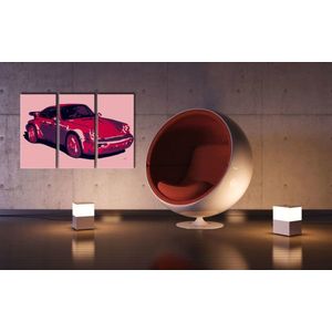 Ručne maľovaný POP Art obraz PORSCHE 911 | rôzne rozmery (POP ART obrazy) vyobraziť
