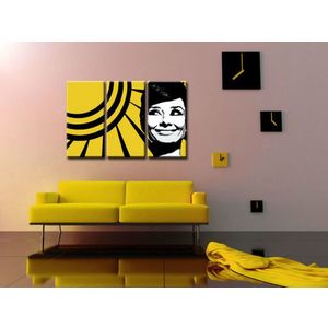 Ručne maľovaný POP Art obraz Audrey HEPBHURN | rôzne rozmery (POP ART obrazy) vyobraziť