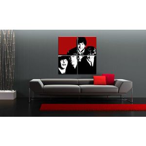 Ručne maľovaný POP Art obraz Beatles | rôzne rozmery (POP ART obrazy) vyobraziť