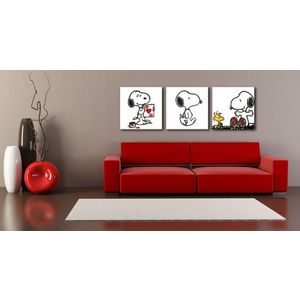 Ručne maľovaný POP Art obraz SNOOPY | rôzne rozmery (pop art snoopy) vyobraziť