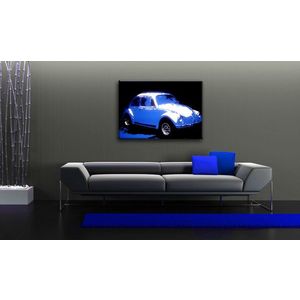 Ručne maľovaný POP Art obraz Volkswagen Beetle | rôzne rozmery (POP ART obrazy) vyobraziť