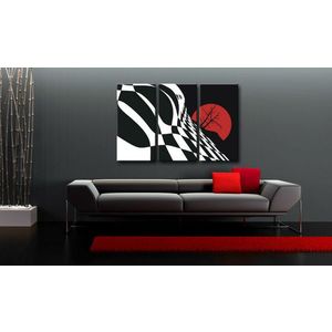 Ručne maľovaný POP Art obraz Abstract Chessboard | rôzne rozmery (POP ART obrazy) vyobraziť