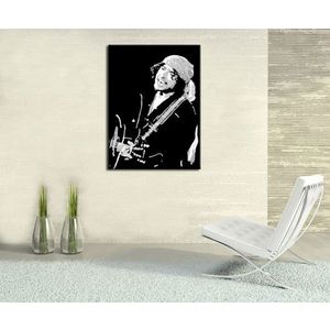 Ručne maľovaný POP Art obraz Bob Dylan | rôzne rozmery (POP ART obrazy) vyobraziť