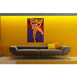 Ručne maľovaný POP Art obraz Gorillaz | rôzne rozmery (POP ART obrazy) vyobraziť