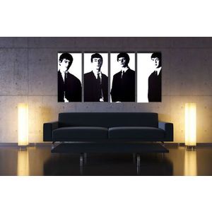 Ručne maľovaný POP Art obraz Beatles | rôzne rozmery (POP ART obrazy) vyobraziť