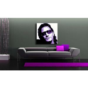 Ručne maľovaný POP Art obraz Bono-U2 | rôzne rozmery (POP ART obrazy) vyobraziť
