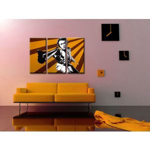 Ručne maľovaný POP Art obraz Clint Eastwood | rôzne rozmery (POP ART obrazy) vyobraziť