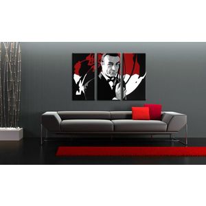 Ručne maľovaný POP Art obraz James Bond | rôzne rozmery (POP ART obrazy) vyobraziť