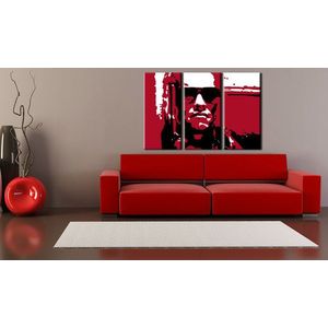 Ručne maľovaný POP Art obraz TERMINATOR | rôzne rozmery (POP ART obrazy) vyobraziť