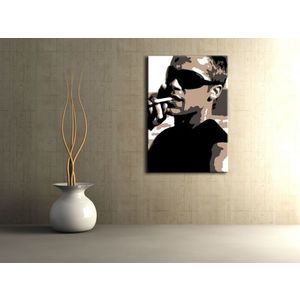 Ručne maľovaný POP Art obraz Brad Pitt | rôzne rozmery (POP ART obrazy) vyobraziť