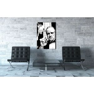 Ručne maľovaný POP Art obraz GODFATHER | rôzne rozmery (POP ART obrazy) vyobraziť
