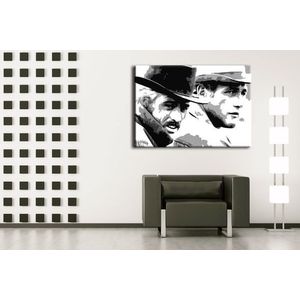 Ručne maľovaný POP Art obraz Butch Cassidy | rôzne rozmery (POP ART obrazy) vyobraziť