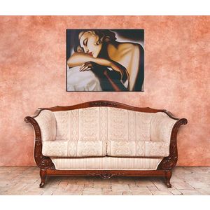 Obraz na plátne SPIACA – Tamara de Lempicka | rôzne rozmery (reprodukcia 60x50 cm) vyobraziť