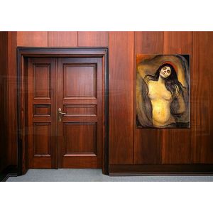 Obraz na plátne MADONNA - Edvard Munch | rôzne rozmery (reprodukcia 80x60 cm) vyobraziť