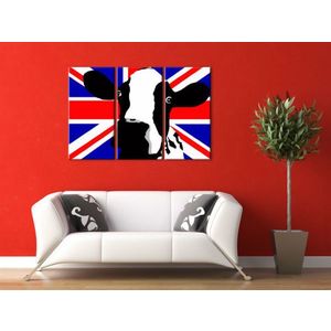 Ručne maľovaný POP Art obraz Cow | rôzne rozmery (POP ART obrazy) vyobraziť
