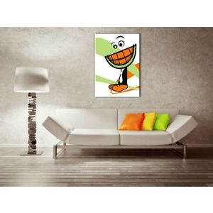 Ručne maľovaný POP Art obraz MELON | rôzne rozmery (POP ART obrazy) vyobraziť