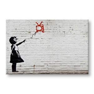 Obraz na plátne Street ART – Banksy | rôzne rozmery (moderné obrazy na stenu) vyobraziť