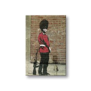 Obraz na plátne Street ART – Banksy | rôzne rozmery (moderné obrazy na stenu) vyobraziť