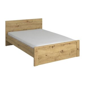 KONDELA Airon 140 posteľový rám dub artisan vyobraziť