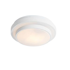 Moderné stropné svietidlo biele 25 cm IP44 - Walden vyobraziť