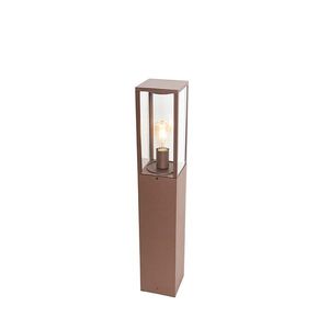Priemyselná vonkajšia stojaca lampa hrdzavohnedá 80 cm IP44 - Charlois vyobraziť