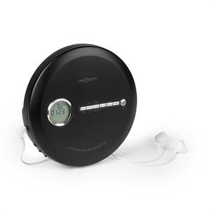 OneConcept CDC 100 BT, discman, BT funkcia, LCD, ASP, 2 x 1, 5 V, čierny vyobraziť