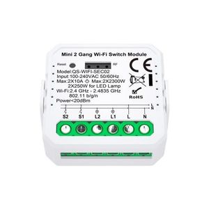 Neo NEO 07571L - Inteligentný kontroler NEO LITE V7 2-tlačidlový Wi-Fi Tuya vyobraziť