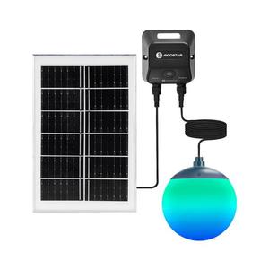 B.V. -LED RGB Solárny luster MESH 20W/3, 7V 4000 mAh 2700K-6500K IP65 pr. 15 cm vyobraziť