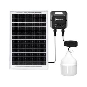 B.V. - LED Solárny luster so senzorom LED/70W/12V 6000 mAh 6500K pr. 12 cm vyobraziť