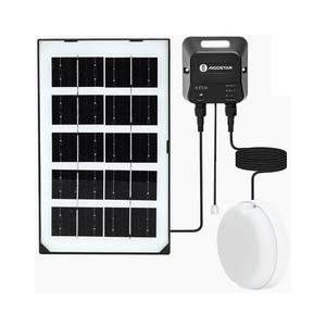 B.V. - LED Solárne svietidlo LED/35W/12V 3000 mAh 6500K pr. 16, 8 cm vyobraziť