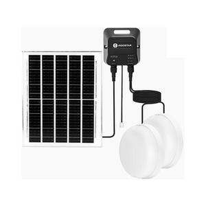 B.V. - LED Solárne svietidlo 2xLED/70W/12V 12000 mAh 6500K pr. 20, 5 cm vyobraziť
