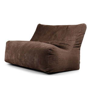 Tmavohnedý menčestrový sedací vak Sofa Seat Lounge – SLOWDOWN vyobraziť