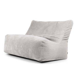 Svetlosivý menčestrový sedací vak Sofa Seat Lounge – SLOWDOWN vyobraziť