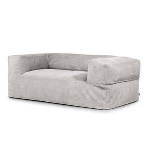 Svetlosivý menčestrový sedací vak Sofa MooG – SLOWDOWN vyobraziť