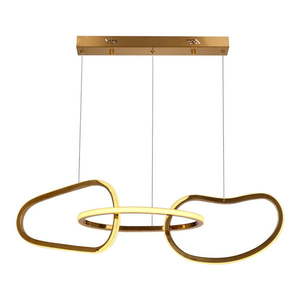 LED závesné svietidlo v zlatej farbe Anneli – Candellux Lighting vyobraziť
