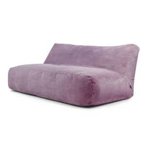 Fialový menčestrový sedací vak Sofa Tube 190 – SLOWDOWN vyobraziť