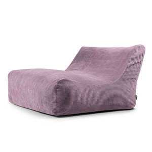 Fialový menčestrový sedací vak Sofa Lounge – SLOWDOWN vyobraziť