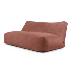 Menčestrový sedací vak v tehlovej farbe Sofa Tube 190 – SLOWDOWN vyobraziť