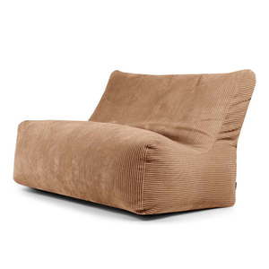 Hnedý menčestrový sedací vak Sofa Seat Lounge – SLOWDOWN vyobraziť