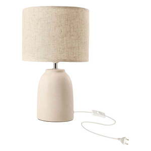 Stolová lampa s textilným tienidlom (výška 39 cm) Tafla – Candellux Lighting vyobraziť