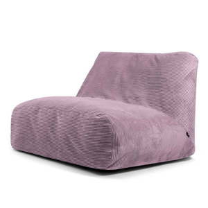Fialový menčestrový sedací vak Sofa Tube – SLOWDOWN vyobraziť