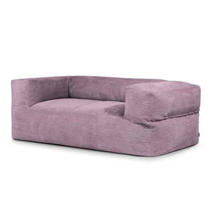Fialový menčestrový sedací vak Sofa MooG – SLOWDOWN vyobraziť