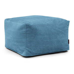 Modrý menčestrový sedací vak Softbox MooG – SLOWDOWN vyobraziť