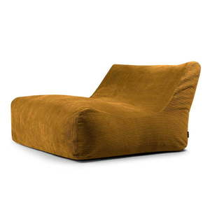 Menčestrový sedací vak v horčicovej farbe Sofa Lounge – SLOWDOWN vyobraziť