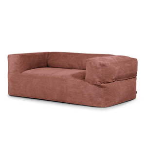 Menčestrový sedací vak v tehlovej farbe Sofa MooG – SLOWDOWN vyobraziť