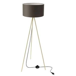 Stojacia lampa s textilným tienidlom (výška 144 cm) Vanti – Candellux Lighting vyobraziť